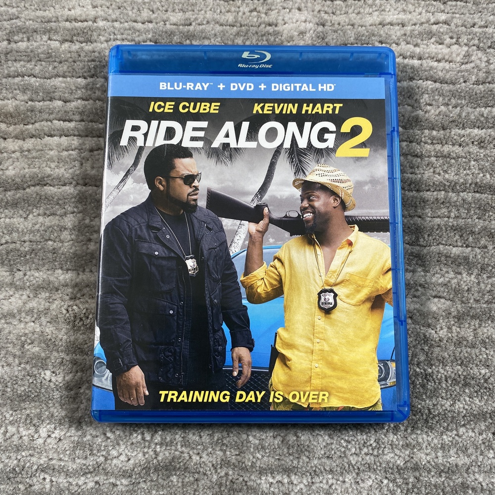 Ride Along 2 Blu-ray DVD Digital HD 2016 Universal Action Comedy Movie PG-13